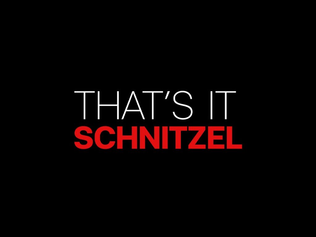 That`s it schnitzel